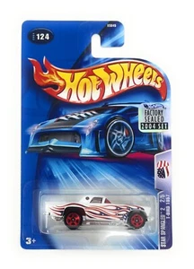 Hot Wheels 2004 Star Spangled - T-Bird 1957 (blanco) #124 American Flag Tampo EE. UU. - Imagen 1 de 2