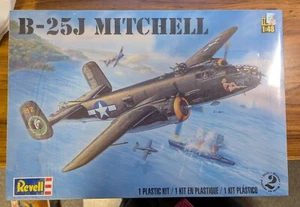 2011 Revell 1:48 B-25J Mitchell Model Kit #85-5512 - NIB Sealed - Picture 1 of 5