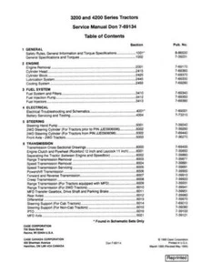 Case IH 3200 4200 Dealers Workshop Manual Get it Today - Picture 1 of 4