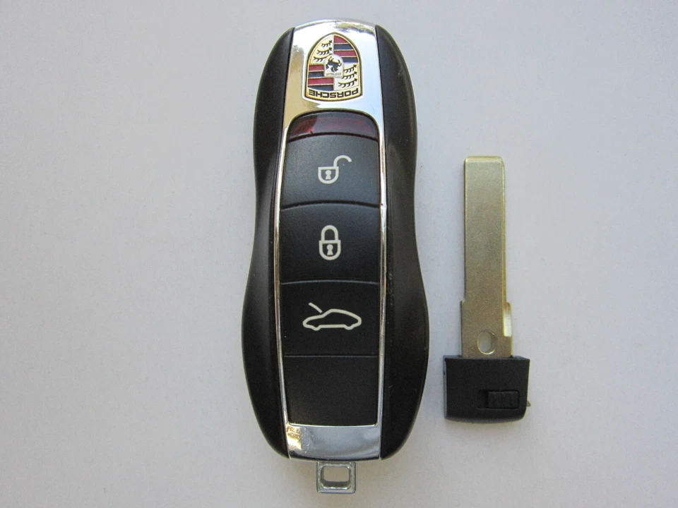OEM PORSCHE BOXTER 911 SMART KEY KEYLESS REMOTE ENTRY FOB KR55WK50138 UNLOCKED - Image 1 of 3