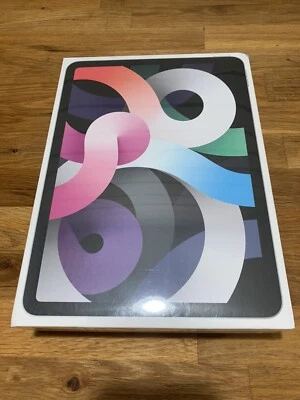 Apple iPad Air 4th Gen. 256GB Wi-Fi + 4G LTE Unlocked 10.9" Silver New MYJ74LL/A - Image 1 of 4