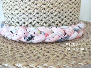 1" Wide Braided HAT BAND for Banded Brimmed Hat 1709R - Picture 1 of 1