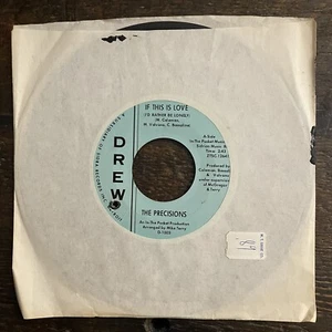 Precisions If This Is Love I’d Rather Be Lonely Drew Detroit Northern Soul 45 - Picture 1 of 2