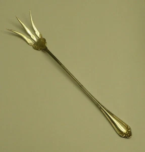 Horquilla de lechuga R Wallace ASTORIA plateada 9" sin monograma - Imagen 1 de 4