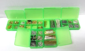 Jewelry Making Supplies Huge Lot with Containers - Picture 1 of 7