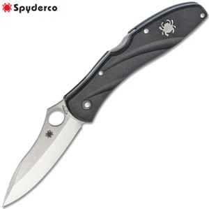 Spyderco Centofante 3 VG-10 Plain Blade FRN Channeled Griffe Palladium C66PBK3 - Bild 1 von 4