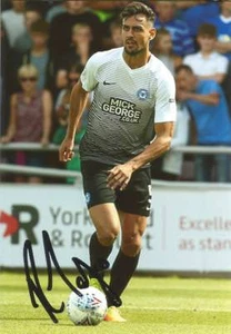 PETERBOROUGH: RYAN TAFAZOLLI SIGNED 6x4 ACTION PHOTO+COA - Picture 1 of 1