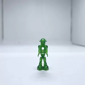 Lego Minifigure Marte Missione Alieno Con Bagliore Marmorizzato Nel Busto Scuro Mm001 - Foto 1 di 4