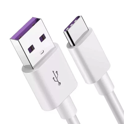 New Fast Charging Charger Cable for Huawei P20 P30 Pro Lite Mate Type C USB 5A - Image 1 of 4