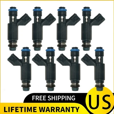 For Land Rover Range Rover Range Rover Sport 4.2L 2006-2009 8Pcs Fuel Injector - Image 1 of 4