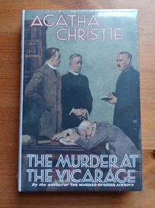 The Murder at The Vicarage - Agatha Christie - Sealed Crime Club Hardback - Foto 1 di 3