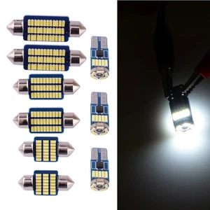 White Interior LED Light Bulbs Kit Fit For Range Rover Sport L320 2005-2013 jt - Picture 1 of 5