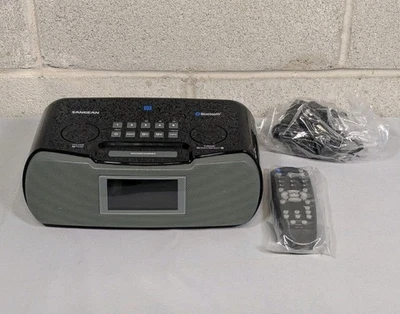 Sangean RCR-20 AM/FM Clock Radio with Bluetooth Used Excellent Condition - Image 1 of 4