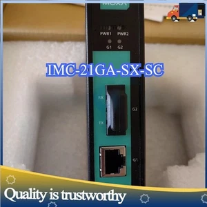 1 PIEZA NUEVO MOXA IMC-21GA-SX-SC Gigabit Multimodo Transceptor Interfaz SC Envío Rápido - Imagen 1 de 4