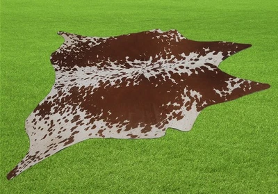 100 % nuevas alfombras de cuero de vaca área piel de vaca (53" x 48") piel de vaca SA-5016 Foto 1 de 3