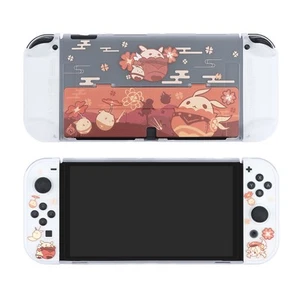 Case Cover For Joycon Controller Hutao Genshin Impact Anime Nintendo Switch OLED - Picture 1 of 67