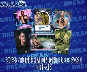 ZHANG WEILI - 2025 Topps Midnight UFC Hobby Case Break - Picture 1 of 1
