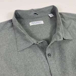 Tommy Bahama Hemd Herren 4XL Grau Bahama Coast IslandZone Kurzarm Stretch - Bild 1 von 13