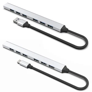 OTG Alta velocità Stazione di attracco HUB di tipo C 7 Porti Expander USB 3.0 - Zdjęcie 1 z 14