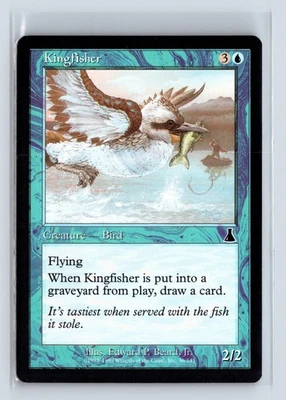 (2x) KINGFISHER – MTG Magic the Gathering Card – Urza's Destiny – Common - Image 1 of 4