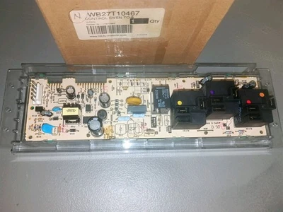Tablero de control de horno GE WB27T10467 + Unidad Sanyo LETX002CN-A-B - Piezas OEM Foto 1 de 2