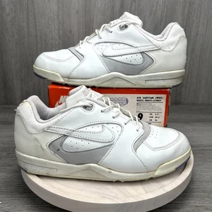 Vintage Nike Air Santiam Sneaker weiß grau 9 W 90er Golfschuhe Schuhe Schläger  - Bild 1 von 15
