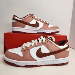 Nike Dunk Low Red Stardust Size 7 Women - Picture 1 of 8
