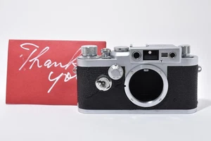 [Near MINT] Leica IIIg 35mm Silver Rangefinder Film Camera From JAPAN #251014 - Picture 1 of 13