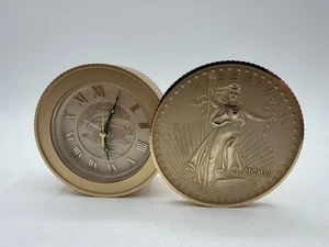 RELOJ BULOVA VINTAGE, WALKING LIBERTY, ALARMA DE VIAJE, CUERDA, PROBADO/FUNCIONA - Imagen 1 de 4
