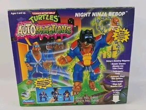 Vintage TMNT Teenage Mutant Ninja Turtles AutoMutations Night Ninja Bebop 1993 - Bild 1 von 10