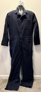 Bulwark Excel FR Coveralls Mens 40 Regular Navy CAT 2 NFPA 2112 11 - Picture 1 of 6