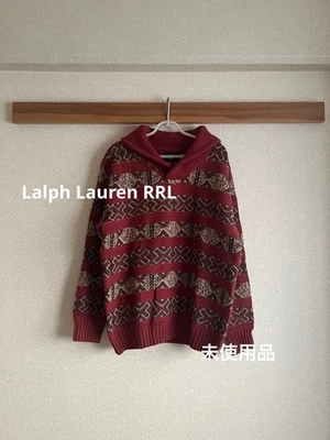 Suéter Pullover RRL Ralph Lauren Azteca Suroeste Chal Rojo Limitado L Foto 1 de 4