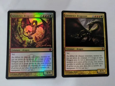 2 French Dragon Broodmother Alara Reborn MTG NM Free shipping with tracking - Image 1 of 2
