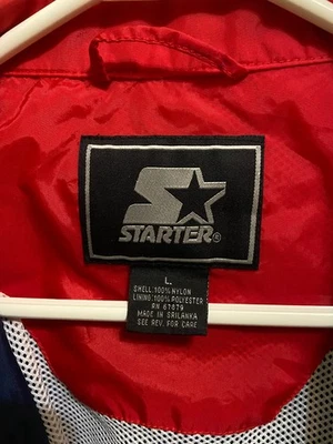 Chaqueta cortavientos vintage Starter New York Yankees Starter L usada Foto 1 de 4