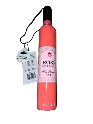 Botella Vinrella Paraguas Elegante, Reserva Seca, ¡parece vino! 2012! ¡Único!Lluvia Foto 1 de 4