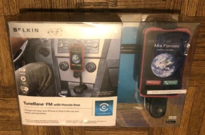 Belkin Tunebase FM With Hands Free Car Mobile Phone / Digital - Picture 1 of 1