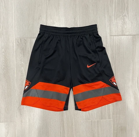 NIKE OREGON STATE BEAVERS BASKETBALL GAME SHORTS NCAA BASKETBALL M BLACK NEW Cover