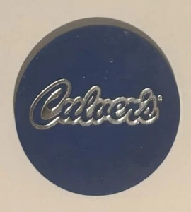 Culver's Restuarant Blue Chip "Good for a one-scoope dish or cone" - Picture 1 of 2