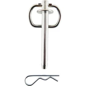 (6)- Arnold 1/2 In. x 5 In. Handle Hitch Pin, Zinc-Plated. Model: HPA-20 - Picture 1 of 1