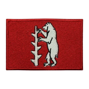 Warwickshire County Flag Patch Iron On Patch Sew On Badge Embroidered Patch - Foto 1 di 1