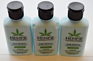 10 Hempz Triple Moisture Herbal all day moisture 2.25 fl oz Travel size lotion - Picture 1 of 1