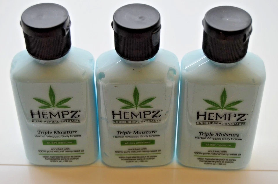 10 Hempz Triple Moisture Herbal all day moisture 2.25 fl oz Travel size lotion - Image 1 of 1