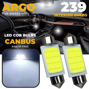 For Citroen Relay Interior Courtesy Led White Light Bulb Canbus Error Free Cob - Picture 1 of 13