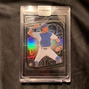 2024 Panini The National Mike Piazza /3 VIP Black Diamond #MP LA Dodgers * - Picture 1 of 11