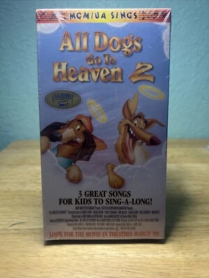 All Dogs Go To Heaven 2 SEALED VHS 1996 - Image 1 of 4