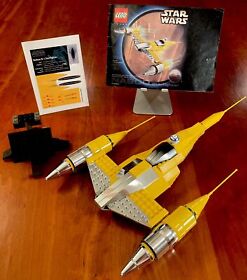 Lego 10026 Star Wars N-1 Naboo Starfighter Complete 9.5/10 Condition w/ Stickers