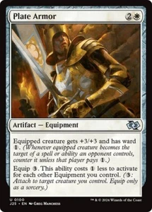 Plate Armor 100 sin lámina casi nuevo MTG J25 Magic - Imagen 1 de 1