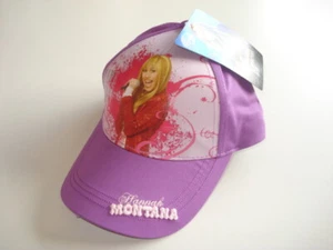 Cappello da base Hannah Montana cappello ragazza viola NUOVO - Foto 1 di 1