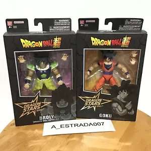 Bandai Dragon Ball Z Super Dragon Star Series Broly Super Ver / Goku Nuevo en caja - Imagen 1 de 6