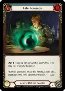Fate Foreseen (Blue) Arcane Rising 1st Edition Flesh And Blood TCG - Picture 1 of 1